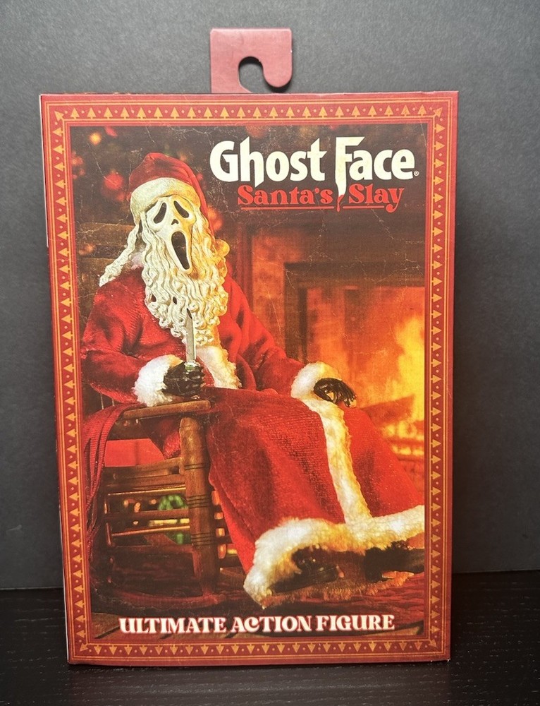 NECA Ghost Face 7″ Action Figure Ultimate Santa Ghost Face DAMAGED BOX