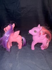 MY Little pony star song and star dreams 4.5 pink and purple pony lot of 2