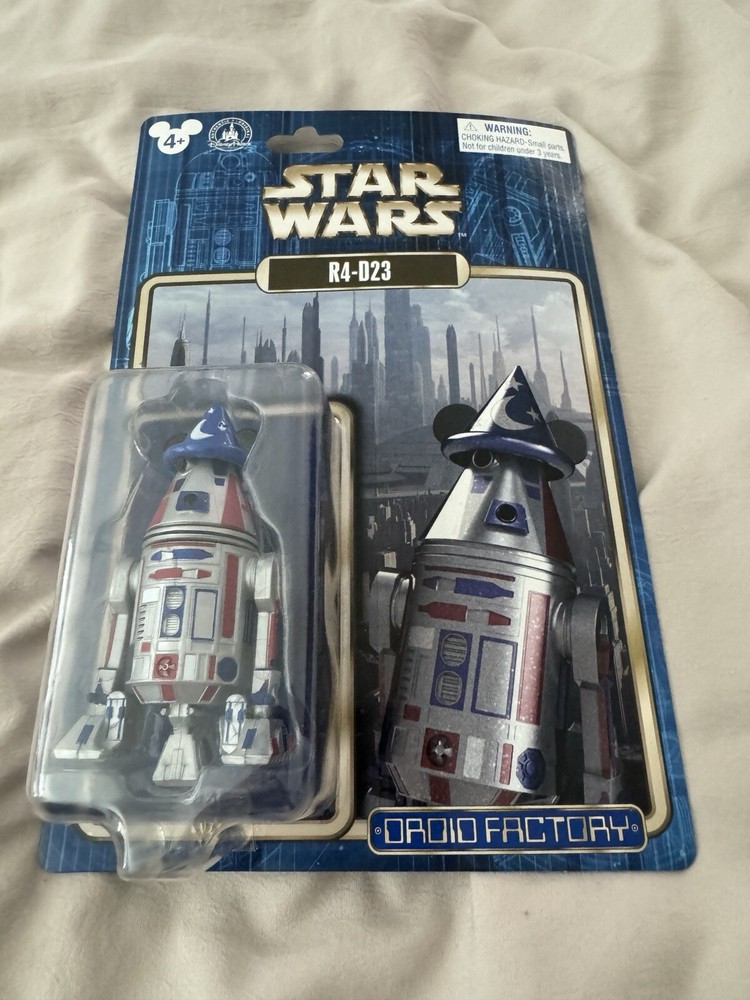 DISNEY D23 EXPO EXCLUSIVE STAR WARS R4-D23 DROID FACTORY FANTASIA SORCERER HAT