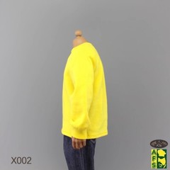 AFS X002 1/6 Male Loose Casual Long Sleeve T-shirt Sweatshirt For 12″ Figures