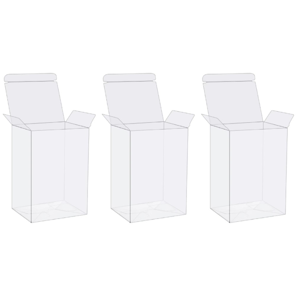 Set of 3 Protector Case for Funko Pop! Vinyl Figures – 4 inches