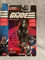 NEW Hasbro GI Joe Roadblock Cobra Commander & Destro Mini Action Figures