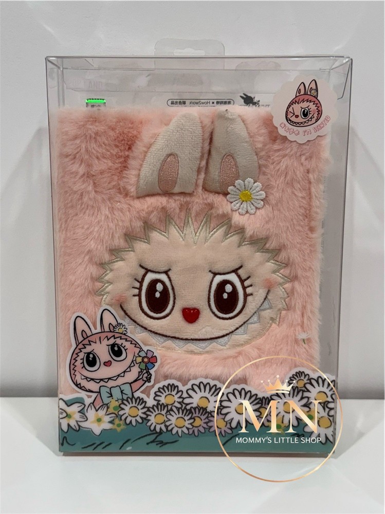 🇺🇸Authentic PopLand PopMart MOKOKO Sweetheart Series Plush Notebook NIB