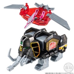 Super minipla SMP Daizyujin Mighty Morphin Power Ranger Megazord Clear Ver.
