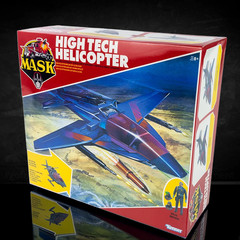 M.A.S.K. High Tech Helicopter Vehicle Loyal Subjects Action Figure Playset