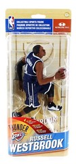 Oklahoma City Thunder NBA Series 29 Collectible Figure: Russell Westbrook (Blue)