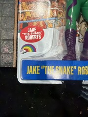 WWE Superstars LJN Series 3 Jake The Snake Roberts Blue Card Mattel NEW
