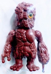 Real Head Mutant Chaos Sofubi Vinyl Figure Kaiju Art Toy Japan Unused Rare 13+