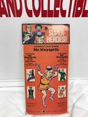 Mego original vintage 8 inch Mr.Mxyzptlk ,Kresge Opened Bubble Type 1 LOOK