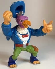 Hasbro BOOT HILL BUZZARD 1991 Wild West Cowboys of Moo Mesa Vintage W/ Hat 4.5″