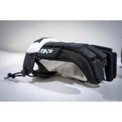 Mylec MK5 Pro Light & Breathable Hockey Gloves – 1 Pair Black & White 9” Small