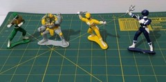 Mighty Morphin Power Rangers King Sphinx 1993 Bandai Action Figure Lot Of 4