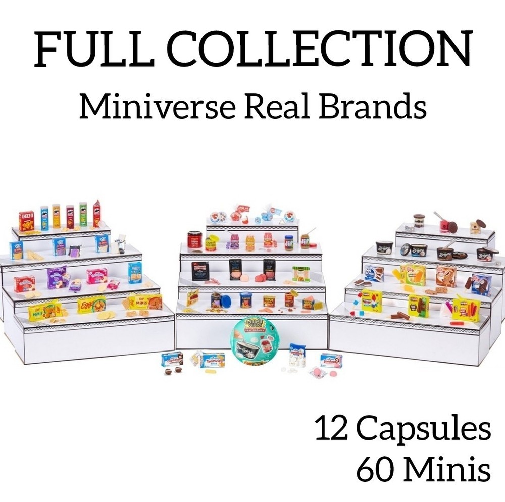 🧇🍨🧀 FULL SET ♡ Miniverse ♡ REAL BRANDS ♡ New & Sealed, JUST RELEASED