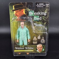 Breaking Bad Walter White Green Hazmat Suit Action Figure Mezco Toys