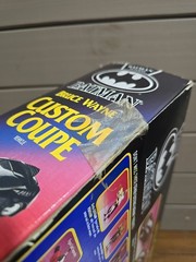NEW 1991 Batman Returns Bruce Wayne Custom Coupe Kenner Sealed Vintage