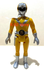 Popy World Hero 20 Sun Vulcan yellow Panther vintage figure Sentai Power Rangers