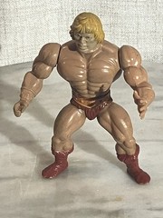 He-man Masters of the universe vintage made in mexico 1981 motu Soft Head