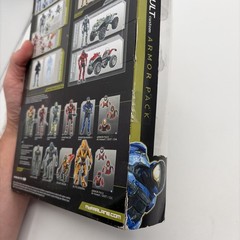 Halo Reach McFarlane Toys BLUE Spartan Air Assault Armor Pack Series 4 Sealed!