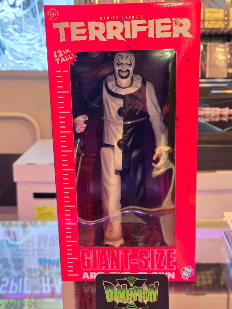 TRICK OR TREAT STUDIOS TERRIFIER: GIANT-SIZE ART THE CLOWN 12 INCHES TALL!