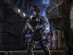 Operation: Monster Force Season 01 Delta Red Urban Operations Trooper 1/12 NIB