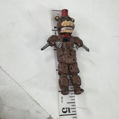 FREDDY FAZBEAR Minecraft Figure Animatronic Five Night At Freddy MEXICAN FNAF 4″