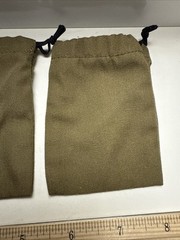 GI JOE 12”- Set Of 3 Bags Accessory 1/6 Scale Dragon 21st Century Power Team CL
