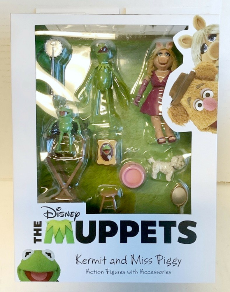 Diamond Select Toys Disney The Muppets KERMIT and MISS PIGGY Action Figures