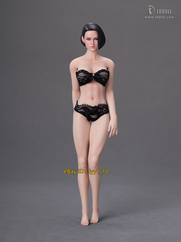 LDDOLL 1/6 EU28L Female Silicone Seamless Body 12″ Action Figure fit i8toys Head