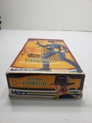Vintage Marx Best Of The West General Custer Figure w/ Box Accessories