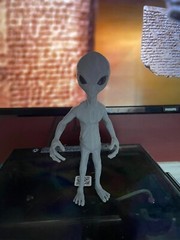 Gray Alien Action Figure 7″ Tall