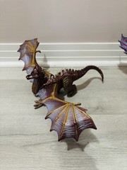 1996 Dragonheart Razorthorn Draco Medusa Dragon Action Figure Hasbro Kenner