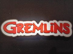 Retro Gremlins logo lightbox sign light box for gremlins collection display