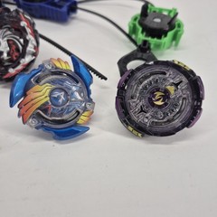 Beyblade Top Spinners Launchers Pullers Mixed Lot of 10 Plus