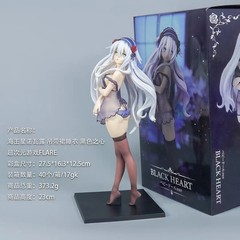 Black Heart Hyperdimension Neptunia Figure 24CM PVC Display Model Gift