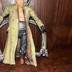 Spider-Man 2 Doc Ock Action Figure Tentacle Attack 6″ ToyBiz 2004 claws missing