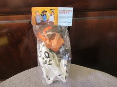 Vintage 1980s ROCKY BALBOA Sylvester Stallone Punching Hand Puppet Unopened