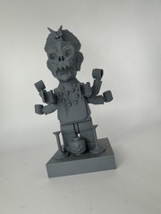 Rare Lego Indiana Jones Video Game Custom Kali Statue