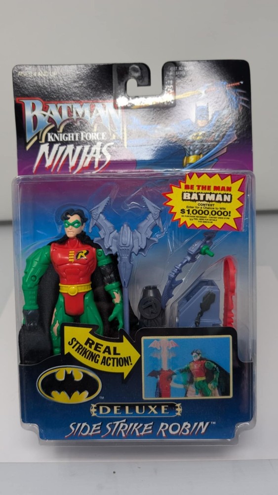 Batman Knight Force Ninja Deluxe Side Strike Robin (See Photos)