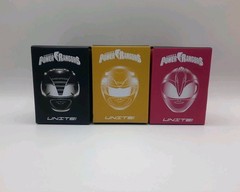 Loot Crate Power Rangers Unite Pink, Yellow, & Black Ranger Figures Collectible