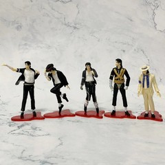 Michael Jackson PVC Action Figure Set 5pcs Collectible Model Toys 11cm Gift
