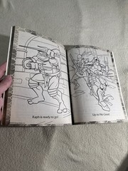 Vintage Y2K TMNT Teenage Mutant Ninja Turtles COLORING BOOK 2003 Nostalgia 90s
