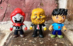 Tube Heroes Mystery Minis figures lot of 3 Jerome Exploding TNT Vikkstar123