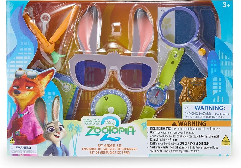 Disney Zootopia 2 Spy Gadget Play Set Authentic BRAND NEW SEALED Free Shipping
