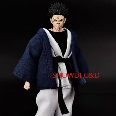1/12 Custom Jujutsu Kaisen Ryomen Sukuna Clothes Set Shoes For 6” SHF Body