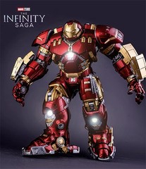18″ Iron Man Hulkbuster Marvel Avengers MK-44 Deluxe LED Action Figure Model Kit