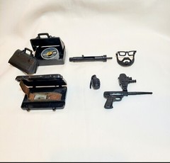 Vintage 1960’s Double Agent Mike Hazard Action Figure With Accessories