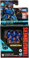 Toys Studio Series Core Bumblebee Concept Art Decepticon Rumble, 3.5-inch Con…