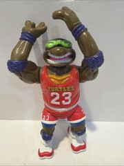 tmnt slam dunkin don 1991 Playmates 100% Complete Sewer Sport All Stars
