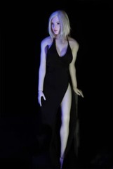 Red Sexy Evening Dress 1/6 Scale Clothes for 12″ Female Action Figure Prom Decor