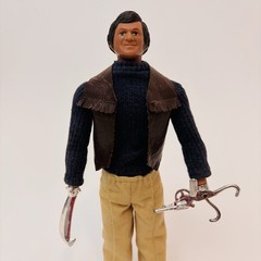 Vintage Ideal JJ Arms 1976 Action Figure Bio Kinetic Hands With Briefcase Toy